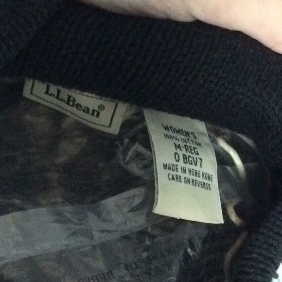 LL Bean Zip Up Sweater - Picture 3 of 3